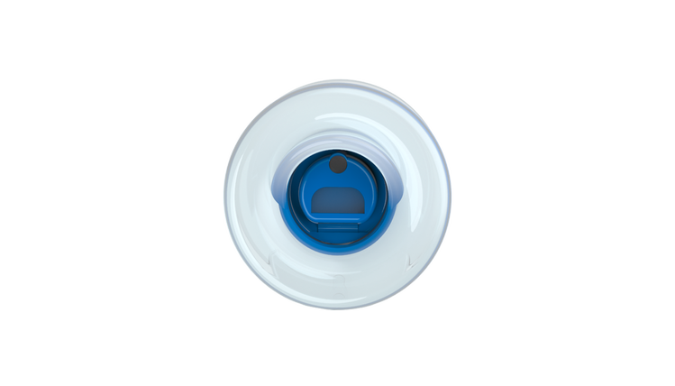 atos-medical-provox-vega-activalve-front-transparent Atos Medical Provox Vega ActiValve Frontalansicht