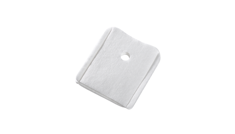 tracoe-ref-907-a-transparent Zweilagige Tracoe Trachealkompresse ohne Schlitz