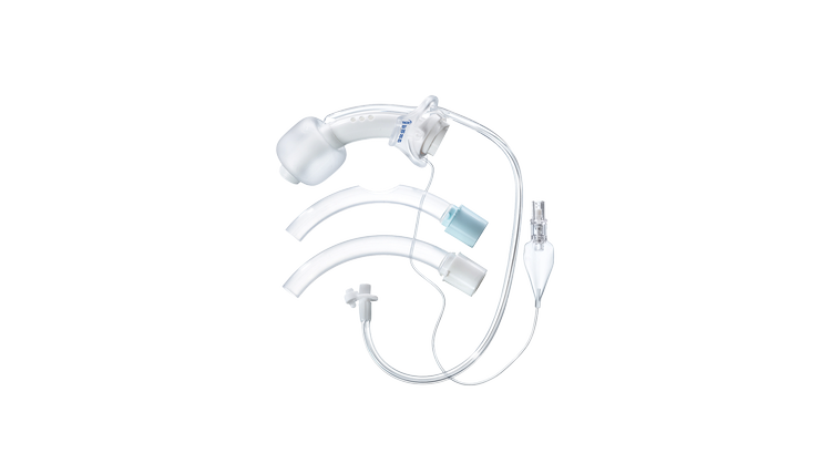 tracoe-twist-888-306-transparent Tracoe Twist Extract Kanüle mit Cuff, Fensterung und subglottischer Absaugvorrichtung