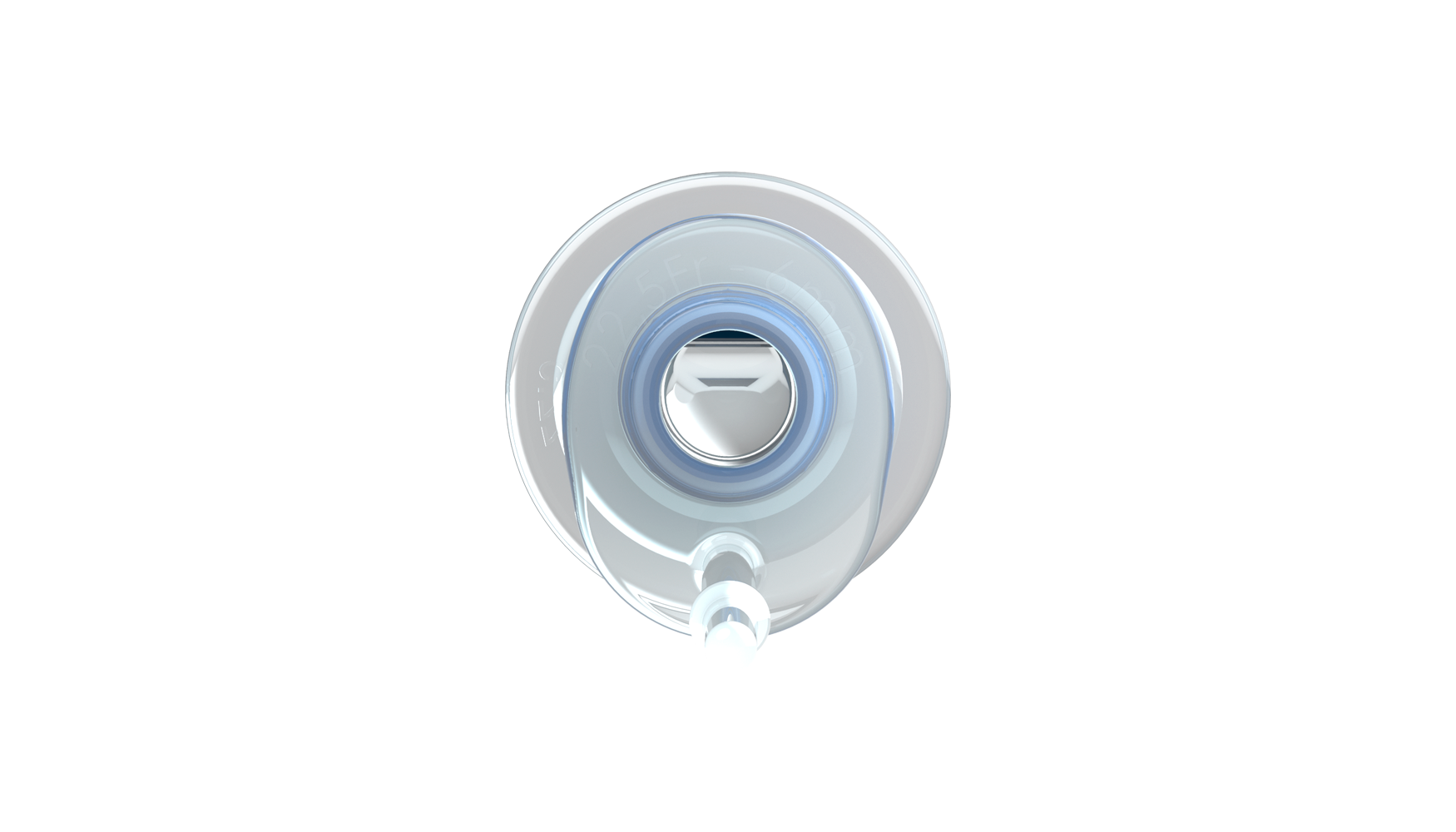 atos-medical-provox-vega-xtraseal-front-transparent Atos Medical Provox Vega XtraSeal Frontalansicht