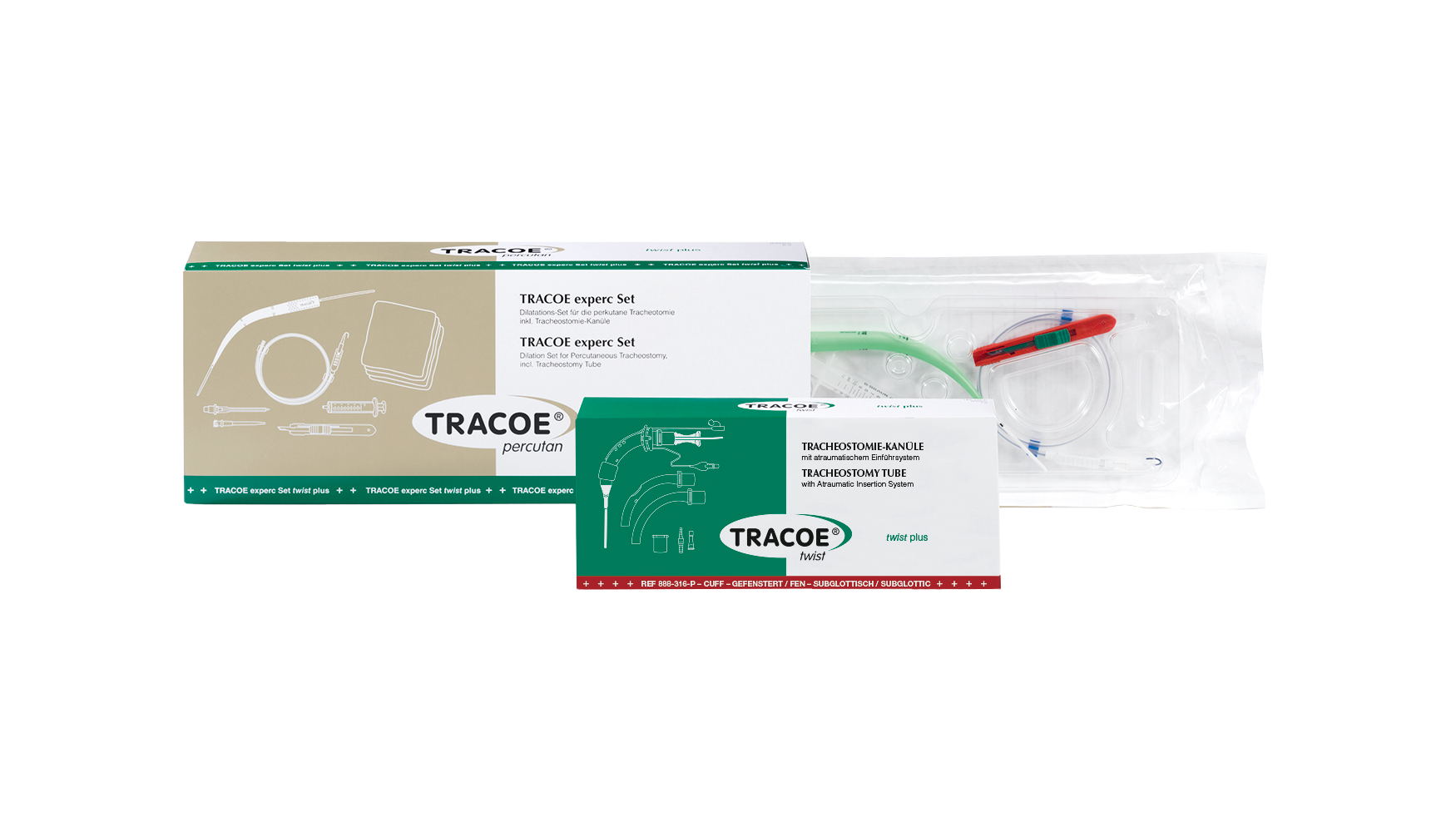 Tracoe Experc Set Twist Plus Umverpackung